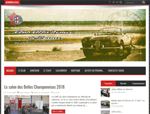 Tablet Screenshot of clubalfafrance.com